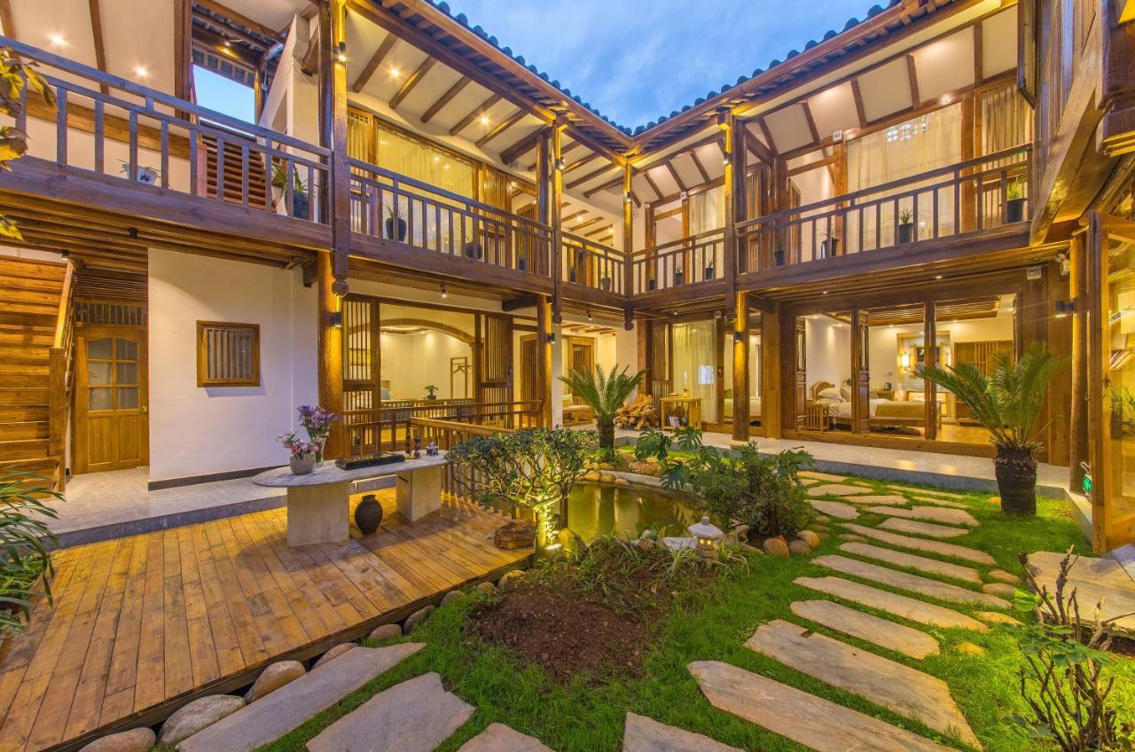 桐墅客栈 Lijiang Village House Ngoại thất bức ảnh