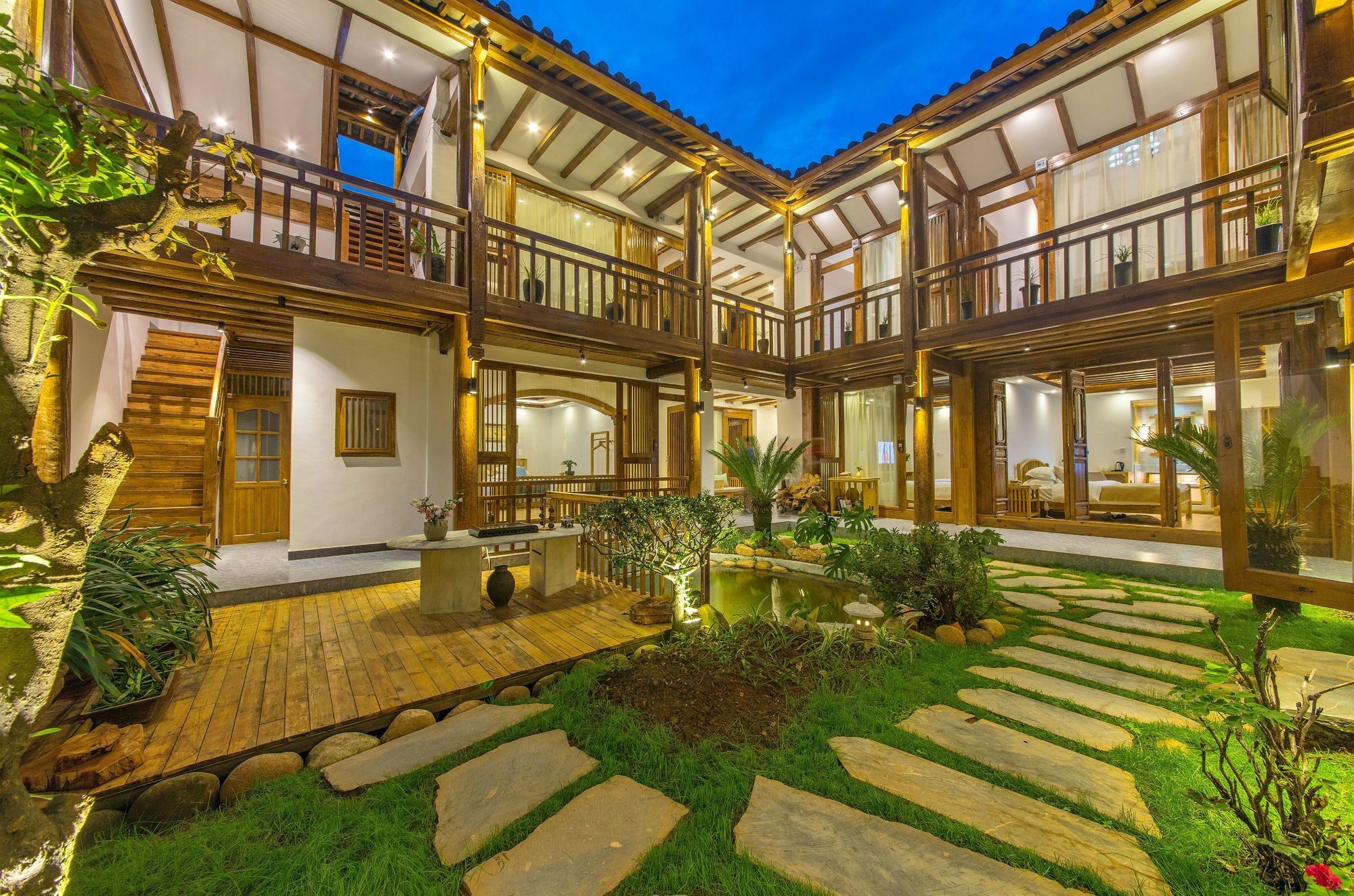桐墅客栈 Lijiang Village House Ngoại thất bức ảnh